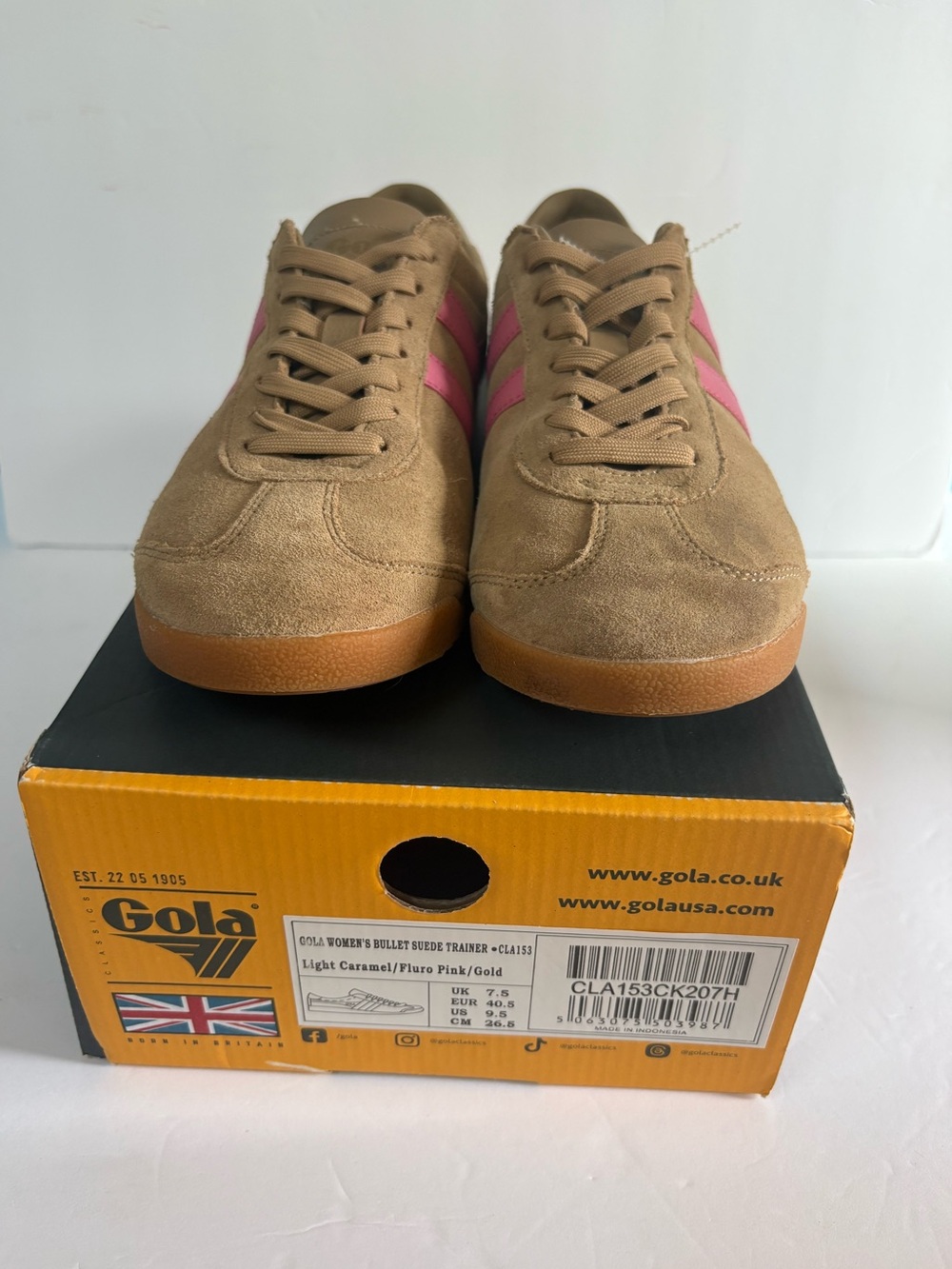 NWT Anthropologie Gola Exclusive Bullet Pure Sneakers Size 9.5 - Picture 3 of 16